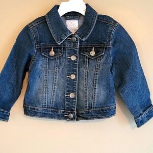 Medium wash denim jacket